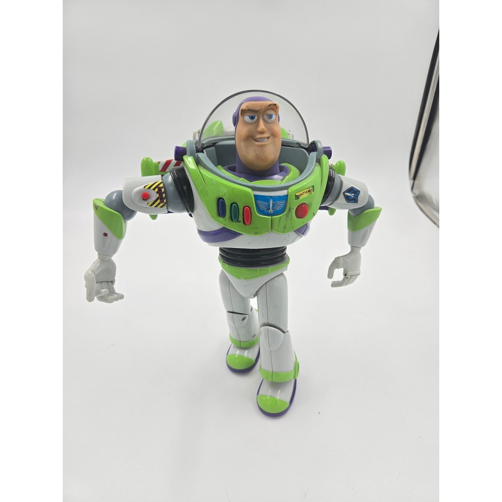 Disney Thinkway Toy Story Buzz Lightyear 6 Inch Action Figure with Wings - Picture 2 of 6